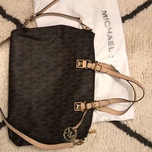 Michael Kors Jet Set Logo Satchel